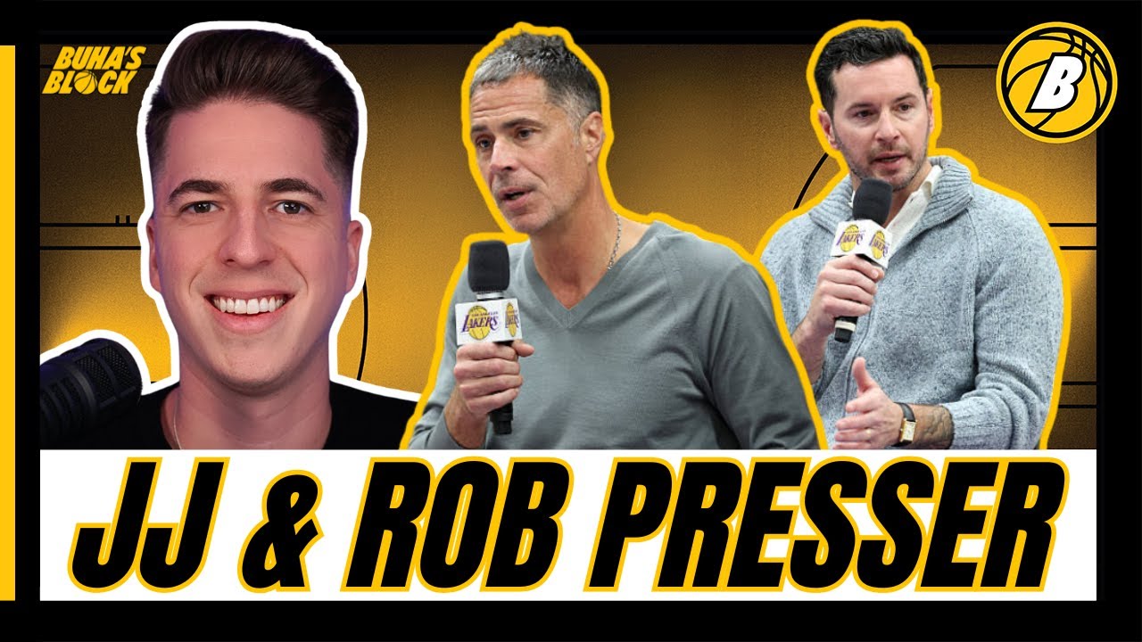 Rob Pelinka & JJ Redick Exit Interview Reaction: Team Needs, LeBron & AR, Front Office Additions