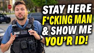 Cops Lose It When Silent Auditor Refuses to Speak! | ID Refusal Audit Showdown!