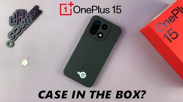 Does OnePlus 15 Come With Case?
