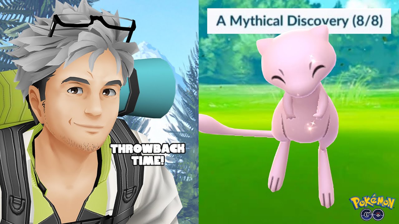 Catching mew in 2023. Mew's Nostalgic storyline in Pokemon GO