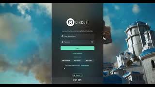 First time gamer login and payment