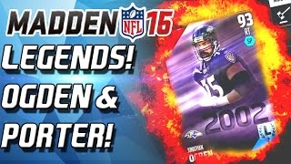 Madden 16 Ultimate Team - NEW LEGENDS! ODGEN IS BACK! - MUT 16