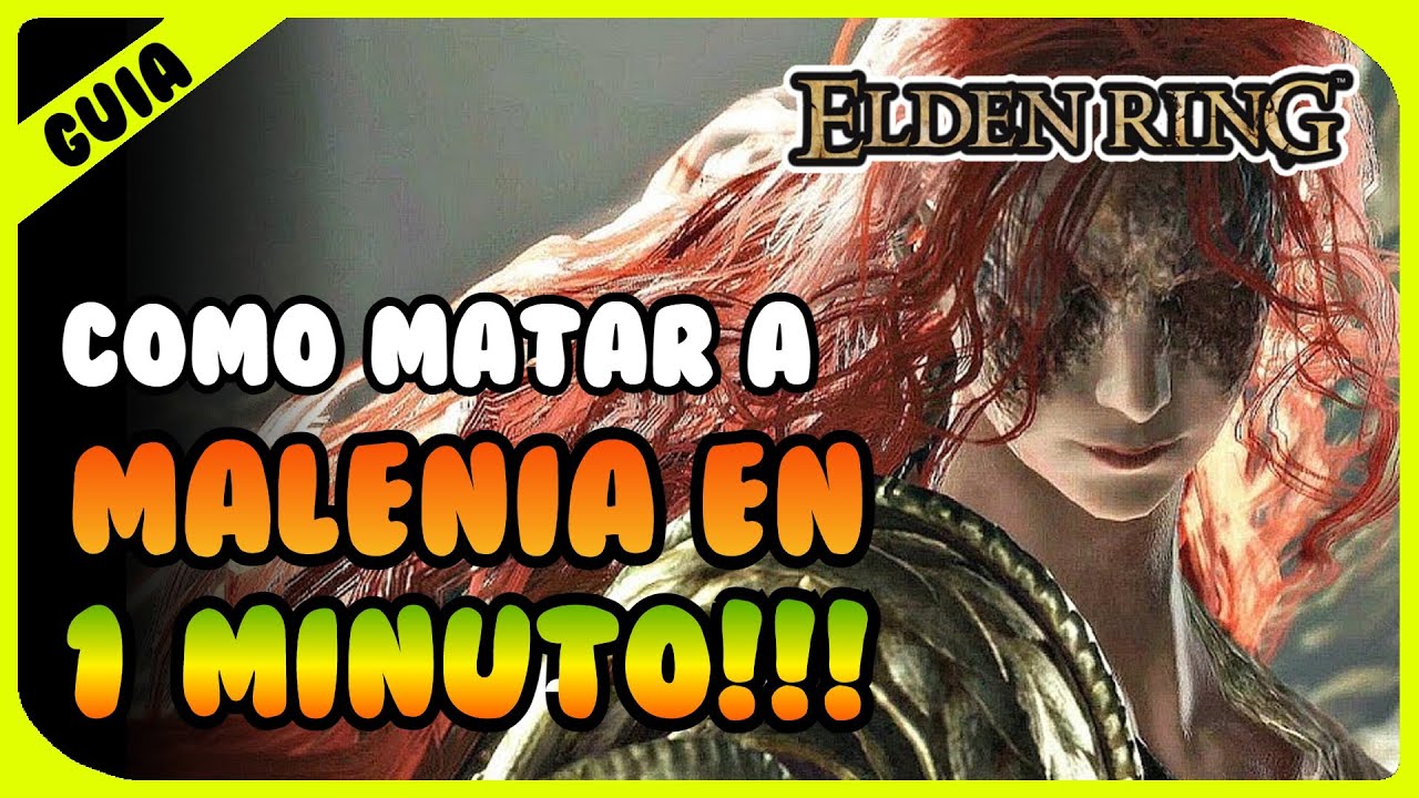 Elden Ring - Como Matar MALENIA Fácil - MÉTODO INFALÍVEL!! 