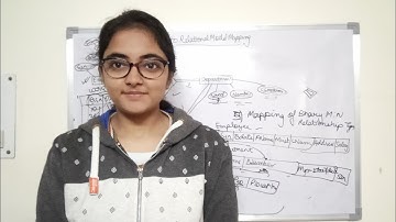 Mapping of Relationship Types | ER Model to Relational Model Mapping | DBMS