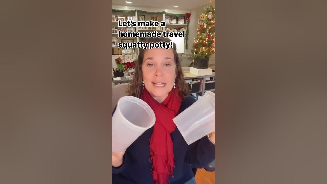🙌 Make your own Travel Squatty Potty to take care of your pelvicfloor