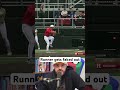 Rutgers shortstop fakes out the runner, a breakdown