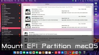 Mount EFI Partition on macOS
