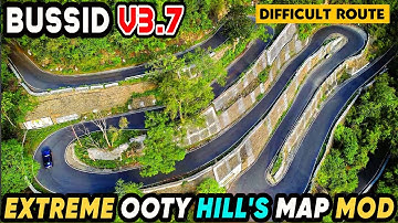 Mod Bussid 3.7.1 - EXTREME OOTY HILL