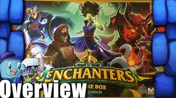 Enchanters: Deluxe Box Overview - with Tom Vasel