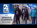 Noticias Ecuador: Noticiero 24 Horas, 15/10/2020 (De la Comunidad Primera Emisión)