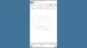 #LOTUS DESIGN IN MS PAINT#