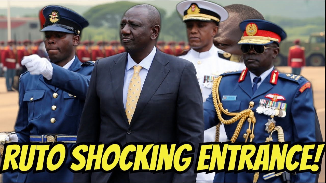 President Ruto Lexus Tight security as President Ruto makes a surpirse appearance at the ...
