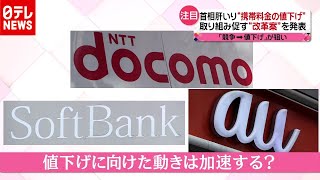 菅首相肝いり“携帯料金の値下げ”　「アクションプラン」でどう変わる？（2020年10月27日放送「news every.」より）