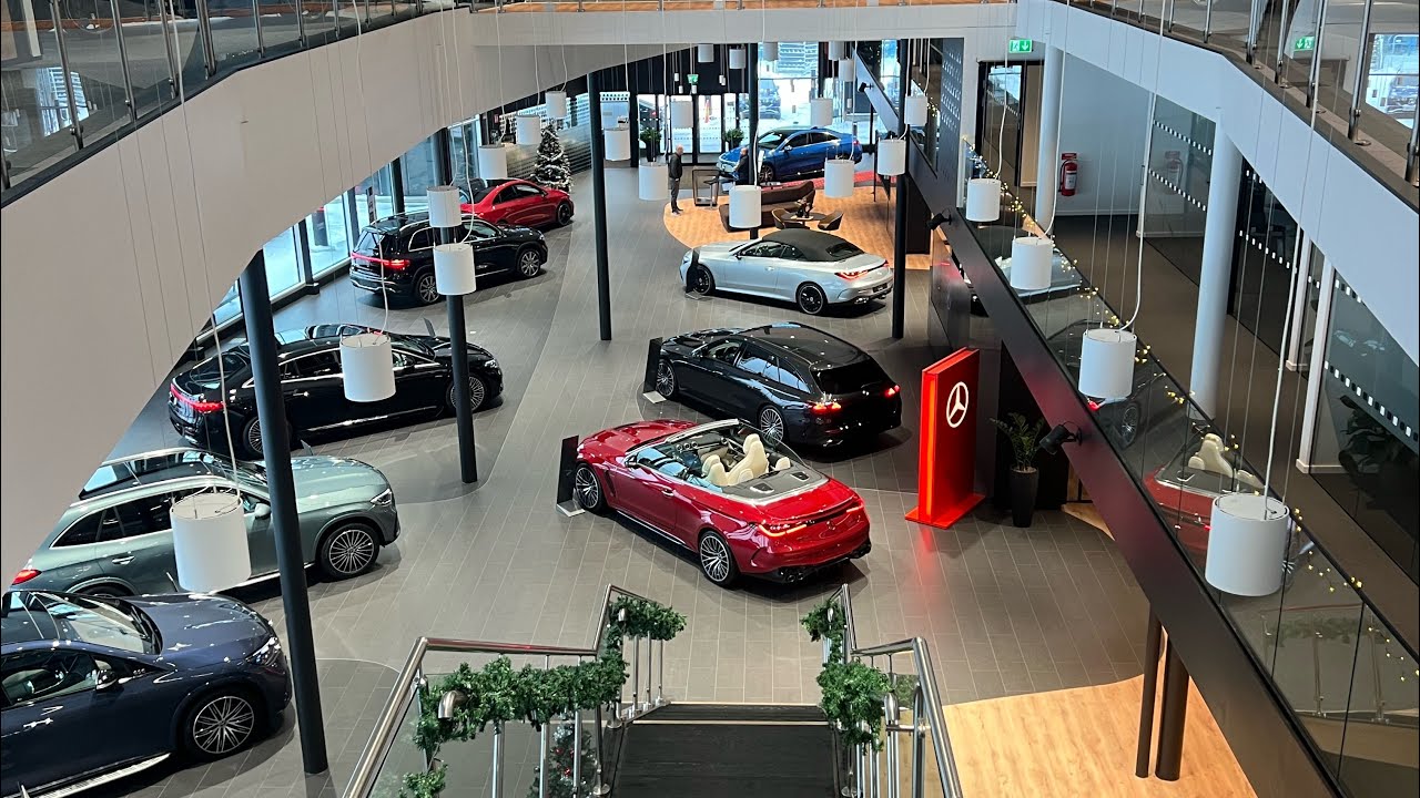 Mercedes в Стокгольме 🇸🇪 в январе 2026