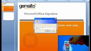 Smart Card (.NET) and signing document in Office