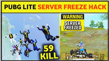 Server Freez Hack In PUBG Lite | Server Freez hack kaise hota hai ? How activate Server freez hack ?