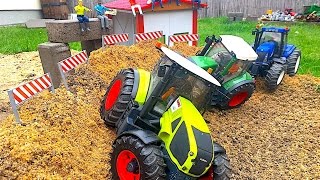 BRUDER TOYS Tractor Race Grand Prix Claas New Holland Fendt