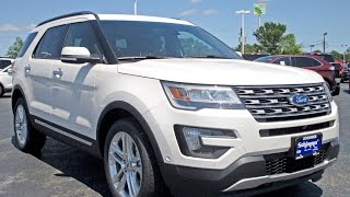 2016 Ford Explorer Limited 4WD - Review - Walk Around - Exterior - Interior - Features
