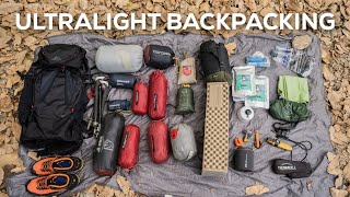 จัดเป้เดินป่าน้ำหนักเบา Ultralight Backpacking (ปี 2023)