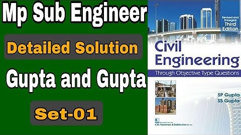 Gupta and Gupta detailed Solution | Environmental engg