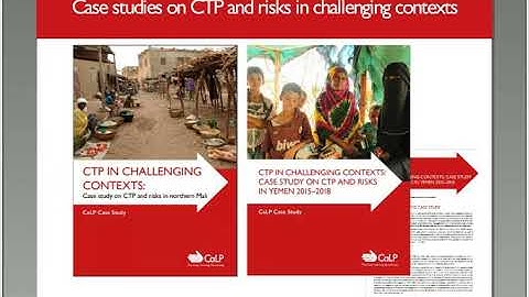 Webinar: Cash transfer programming in challenging contexts