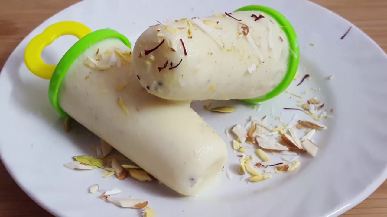 10मिनट में बनाऐं केसर पिस्ता रबड़ी कुल्फी Easy Kulfi Ice Cream/How to
