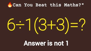 This 59-Second Test Will Reveal How Smart You Really Are?#maths 