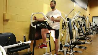 Standing Hip Flexion / Keiser Hip Flexion