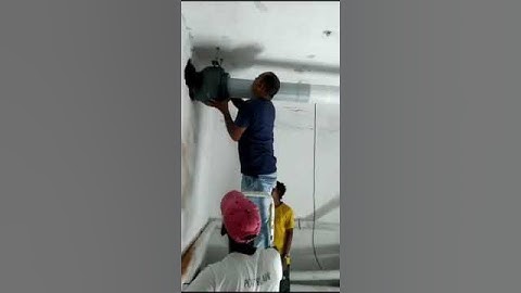 Installation of STF | Industrial Inline Fan | Best Industrial Exhaust fan| Amaryllis