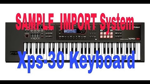 SAMPLE  IMPORT System Xps30 Keyboard #xps30