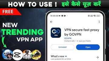 VPN secure fast proxy by GOVPN app kaise use kare | Review | | best vpn for Capcute |