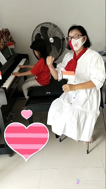 Hari Merdeka / 17 Agustus, piano by Joanna