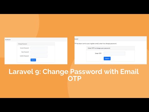 Laravel 9: Change Password With Email OTP