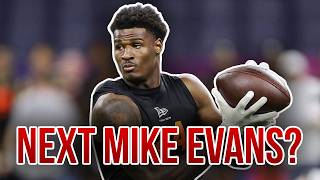 The Buccaneers think Rookie Receiver Ted Hurst is SIMILAR to LEGEND Mike Evans
