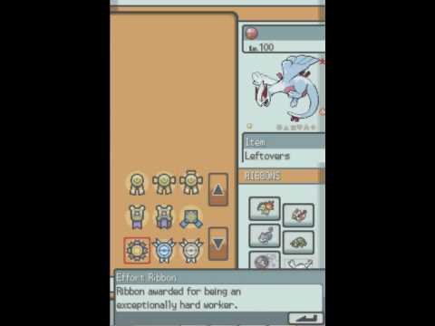 Pokemon Heart Gold How To Get Shiny Lugia Action Replay Cheat Youtube