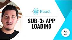 How to optimize a React JS app bundle performance to load under 3s | Code splitting | Lazy loading