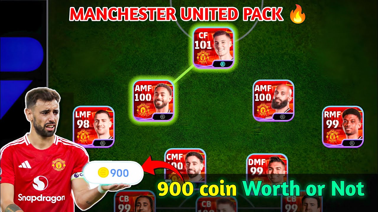 Let’s Pack United Pack 🔥 |Best Training & Division Match Test | 900 Coin Worth It or Not?