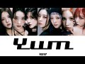 Yum - Kep1er 【カナルビ/歌詞/日本語訳】