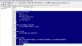 Modular Programming in C using Dev C++ IDE  (explained in malayalam)