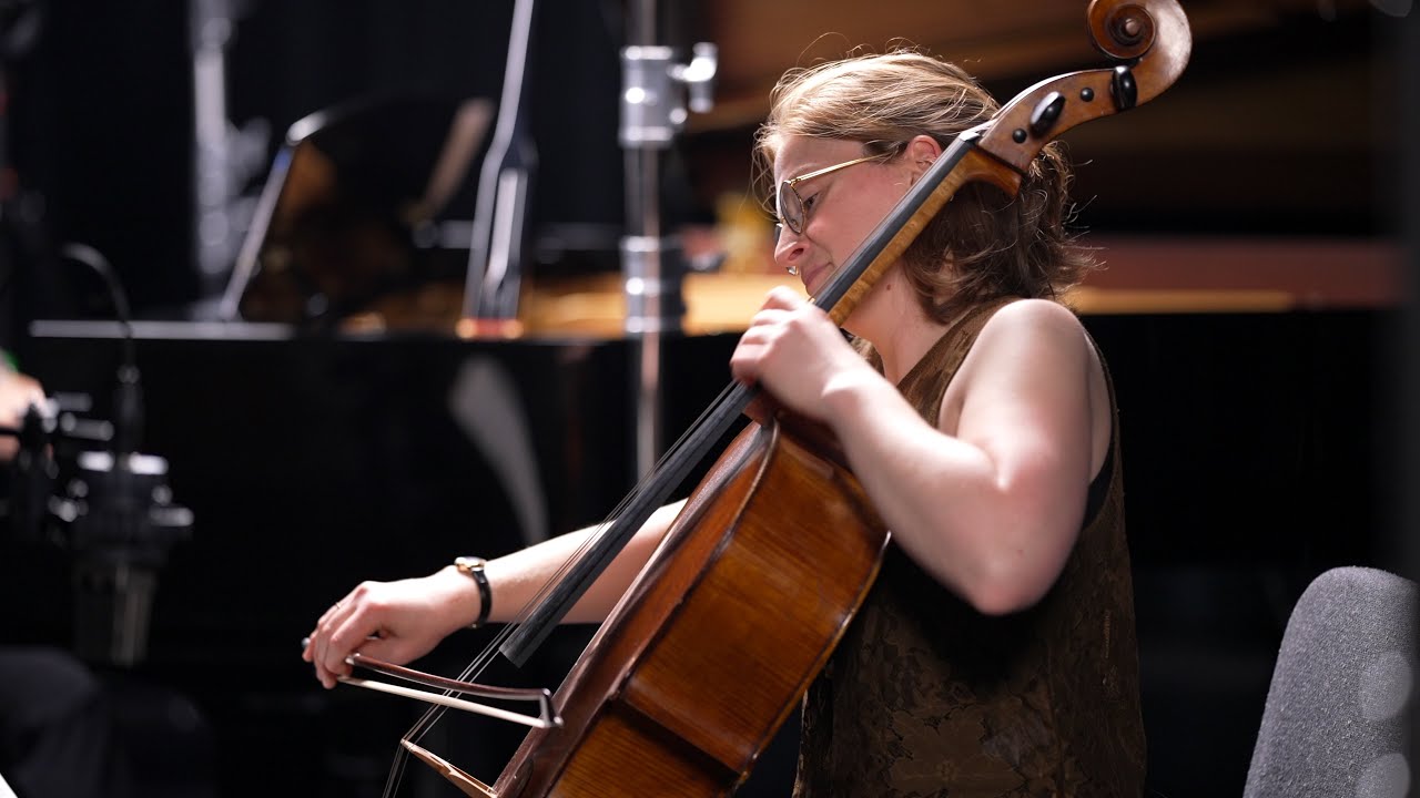 Sarah Rommel and Carlin Ma | Cello Sonata in G Minor: Andante (Live on ...