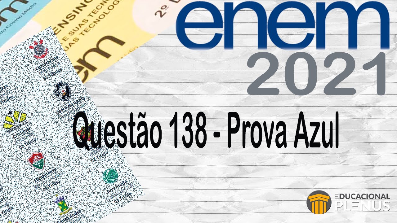 Enem 2021: questão sobre Copa do Brasil é anulada, Enem 2021