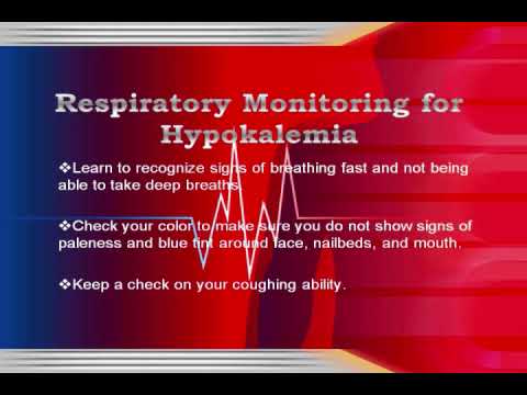 A brief video for Patient Teaching regarding the signs, symptoms treatments and causes of Hypokalemia and Hyperkalemia.