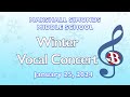 Msms winter concert 2024  vocalists