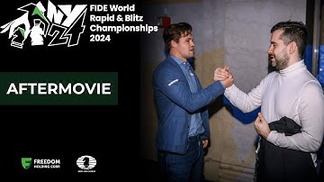 Aftermovie | FIDE World Rapid & Blitz Championships 2024