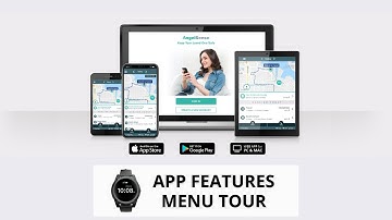 AngelSense Watch GPS Tracking Device App Overview