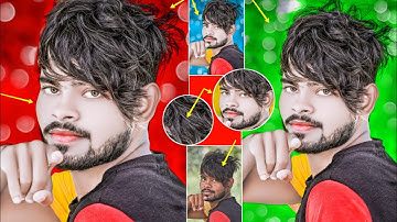 Background Bokeh Effect & Face Smooth & Face White photo Editing || Face Editing New trick ||