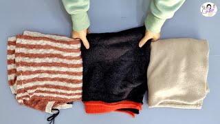 [DIY] 💥💥 I'll make three wonderful works with my sweaters that are out of fashion.