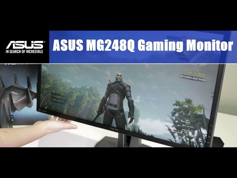 ASUS MG248Q Gaming Monitor Overview