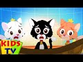 три маленьких котенка | развивающий мультфильм | потешки | Kids Tv Russia | детские песни