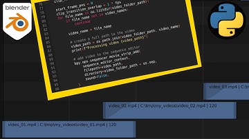 Python for Blender’s Video Sequence Editor: How to stitch together videos